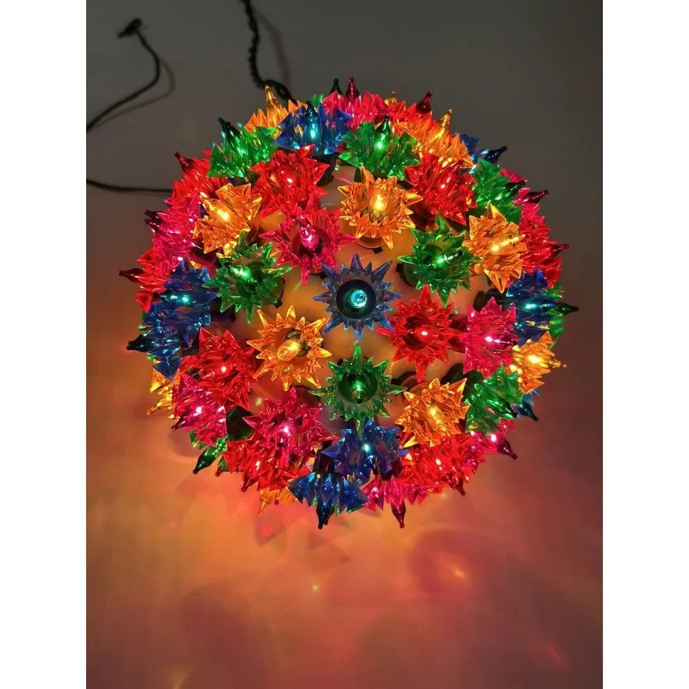 GE Holiday Classics Multi-Color Super Sphere 100 Christmas Lights 6